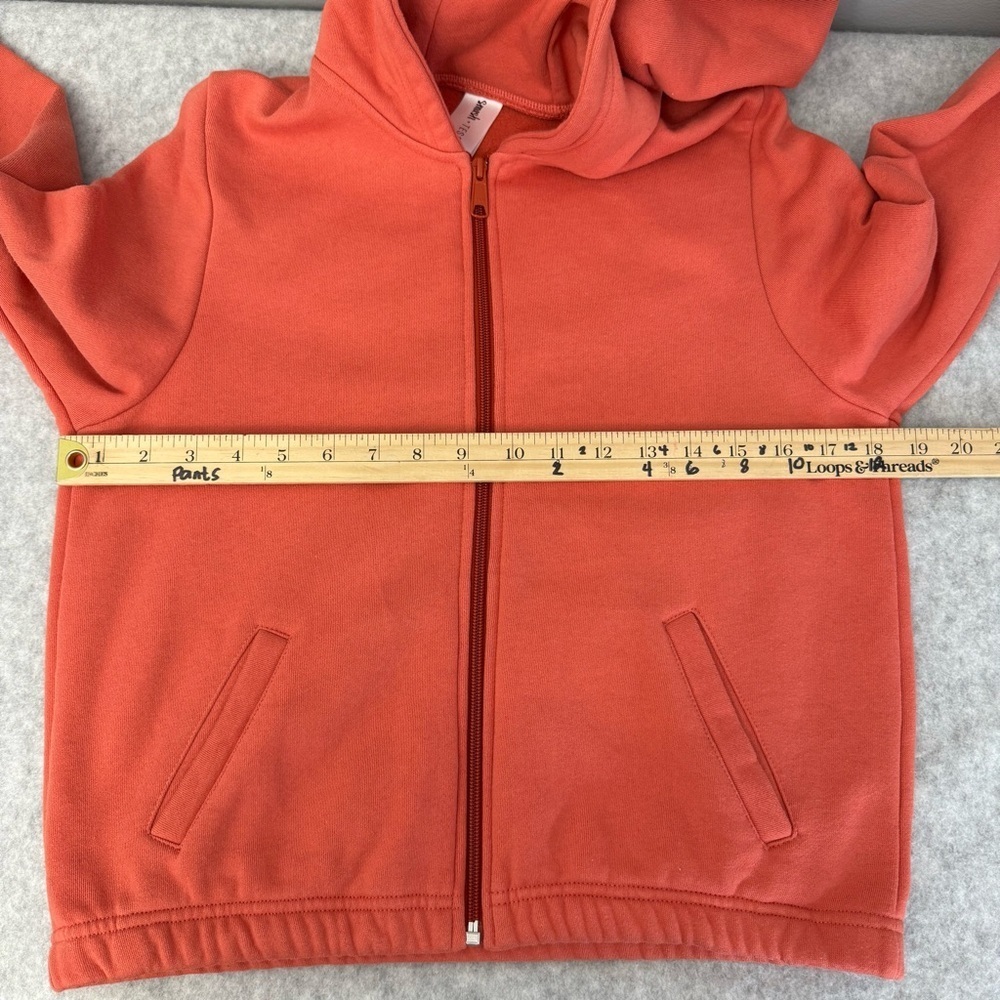SMASH + TESS Set of Ava Zip Up Hoodie & Wide Leg Pant size 2XS - Burnt Sienna - Picture 10 of 17